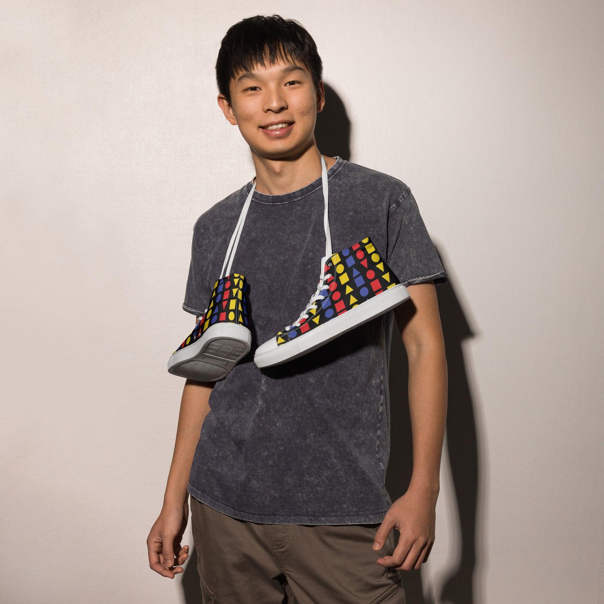 Men’s high top canvas shoes || Outdoor Luxus OutDoor Luxus