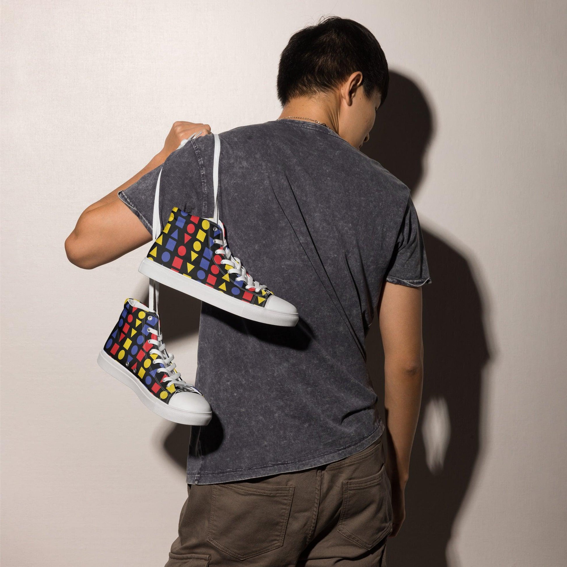 Men’s high top canvas shoes || Outdoor Luxus OutDoor Luxus