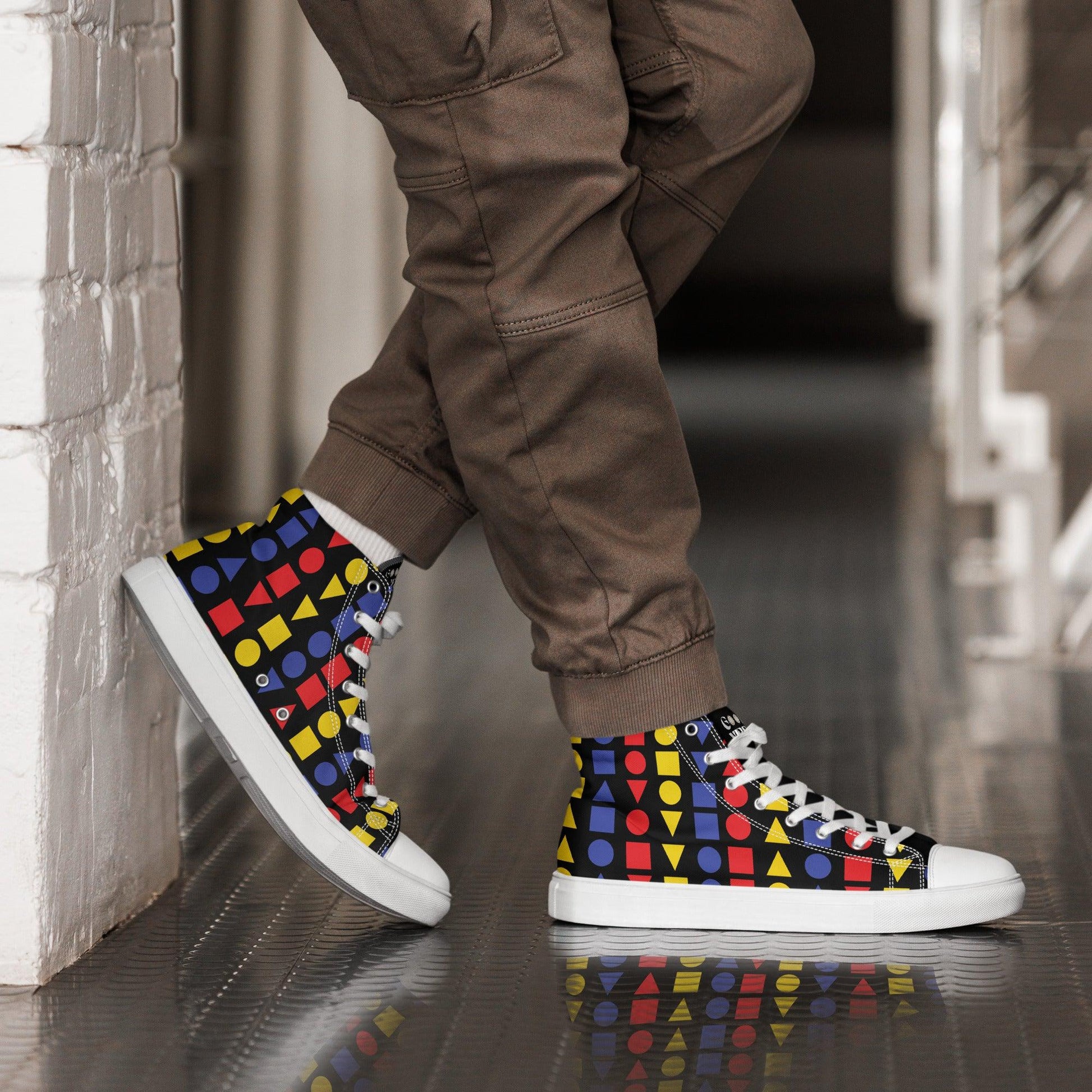 Men’s high top canvas shoes || Outdoor Luxus OutDoor Luxus