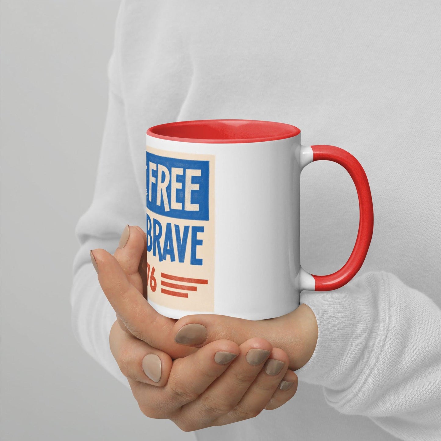 Mug with Color Inside, 4th of July Mug || Outdoor Luxus OutDoor Luxus