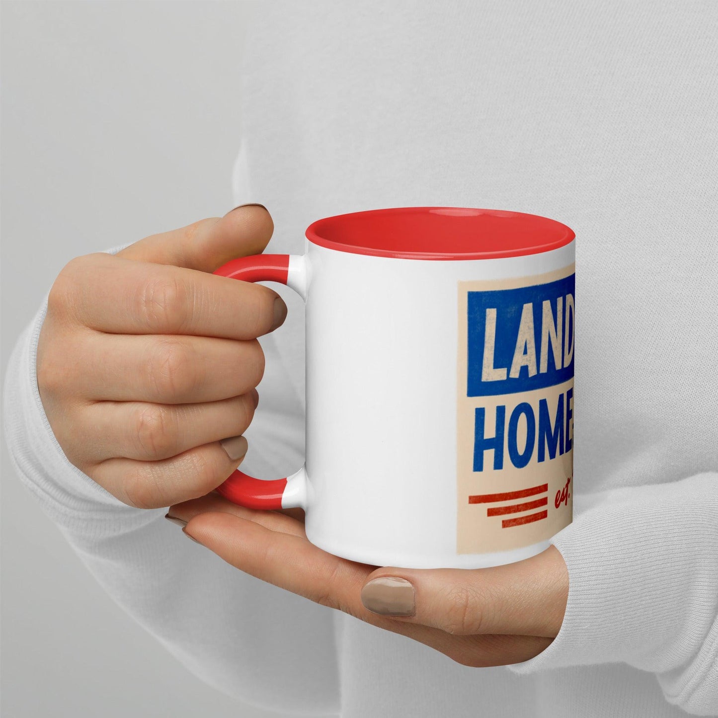 Mug with Color Inside, 4th of July Mug || Outdoor Luxus OutDoor Luxus