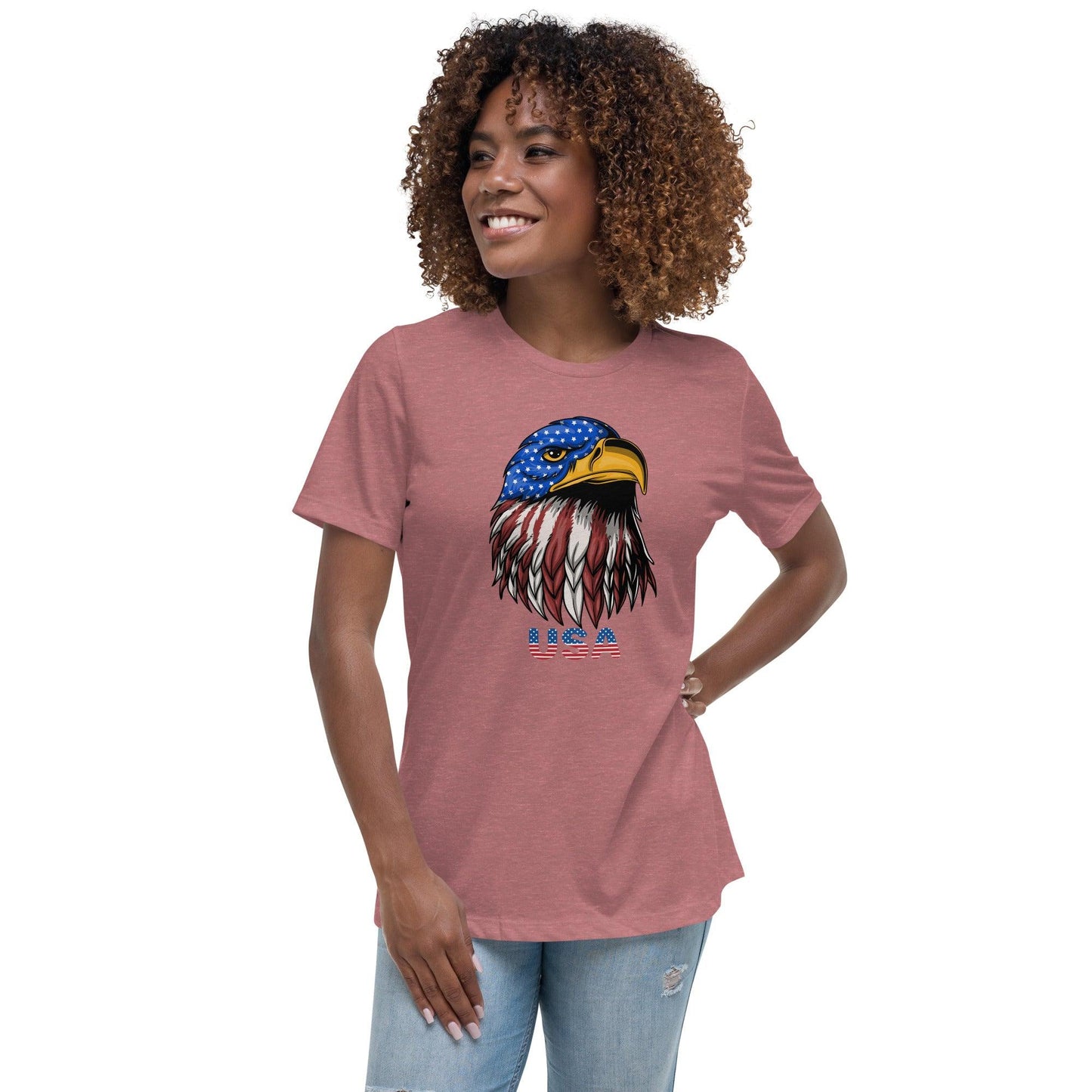 Women's Relaxed T-Shirt, 4th of July || Outdoor Luxus OutDoor Luxus