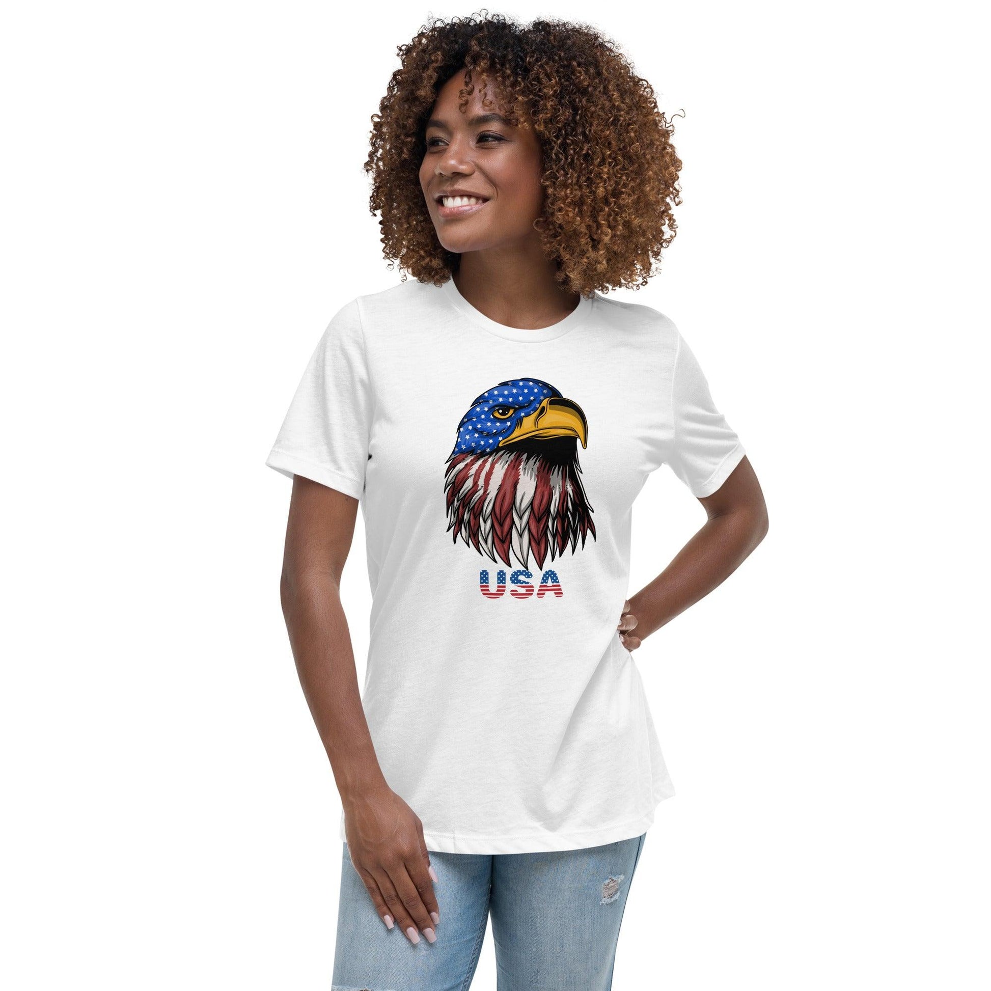 Women's Relaxed T-Shirt, 4th of July || Outdoor Luxus OutDoor Luxus