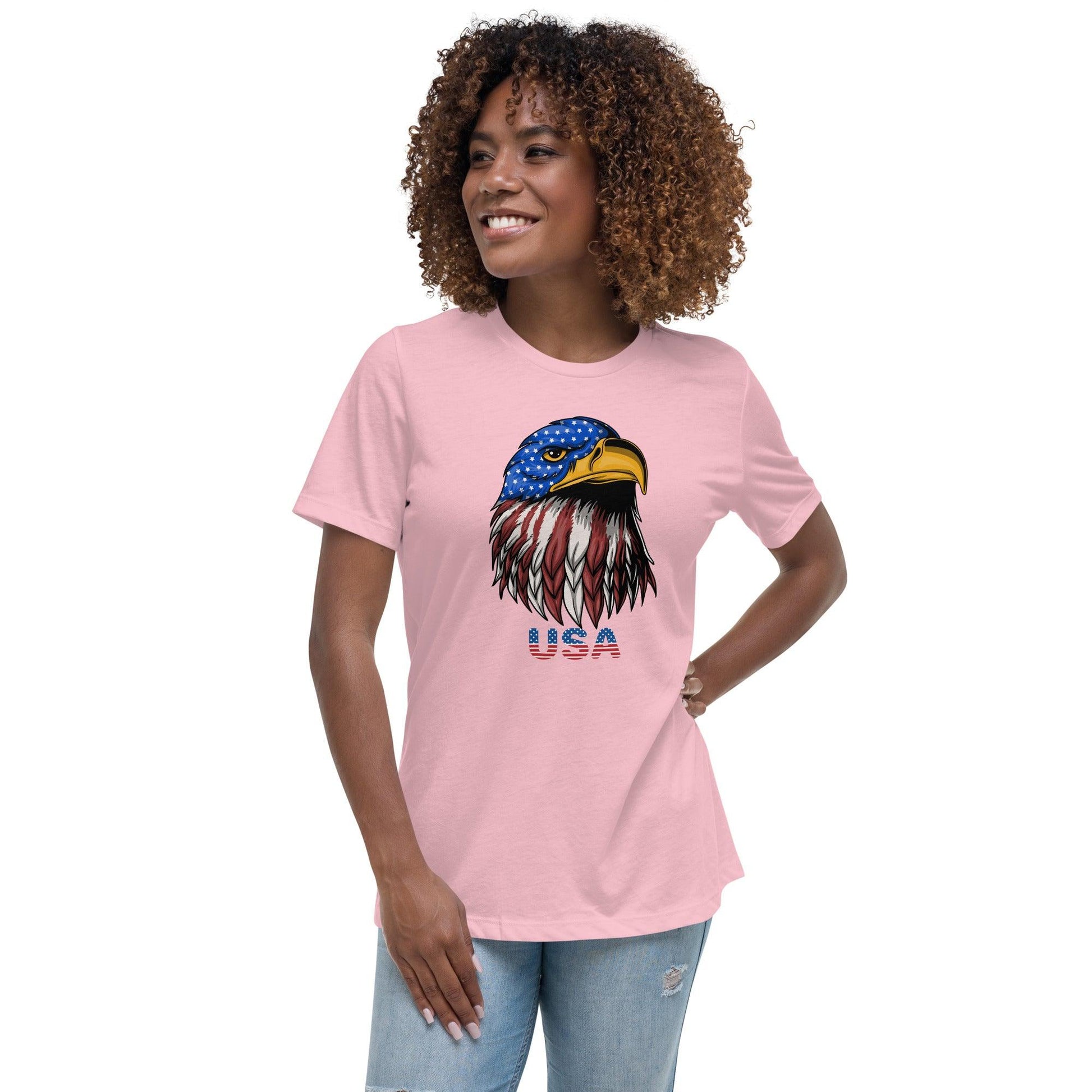 Women's Relaxed T-Shirt, 4th of July || Outdoor Luxus OutDoor Luxus