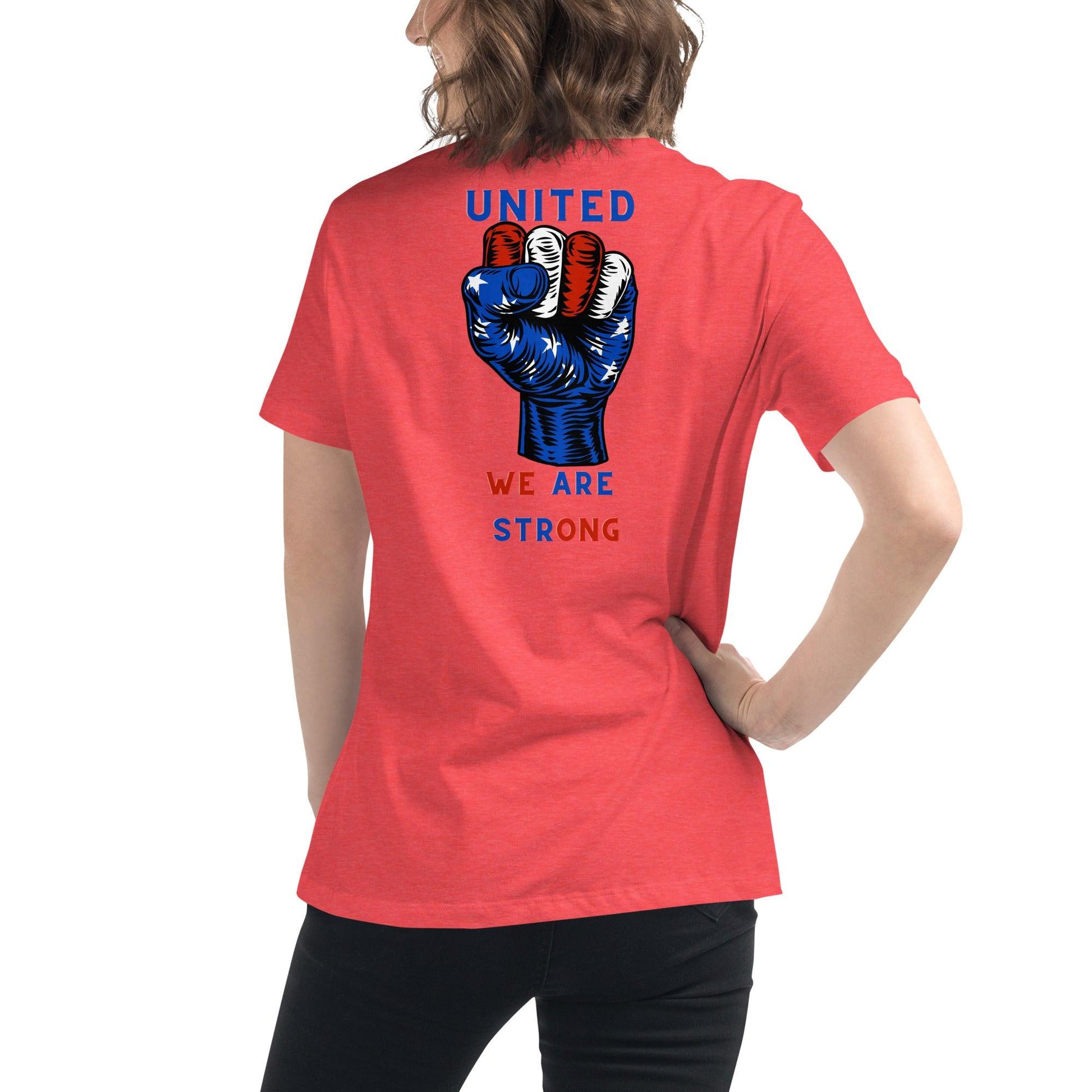 Women's Relaxed T-Shirt, 4th of July || Outdoor Luxus OutDoor Luxus